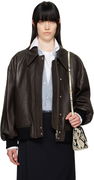 Khaite Shelman Leather Jacket