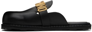 Oblečenie Moschino Moschino Leather Mule Loafers Čierna | 251 MB10162G0M GA0 000, 2