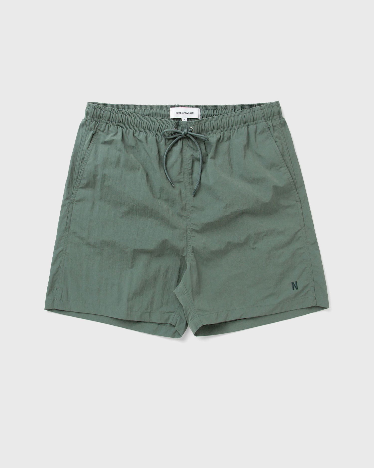 Plavky NORSE PROJECTS Norse Projects Hauge Recycled Nylon Swim Shorts Zelené | N35-0606-7157, 0