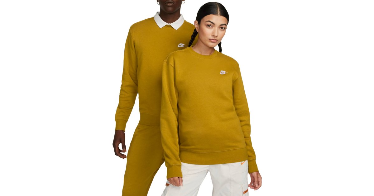 Mikina Nike Sportswear Club Žltá | bv2662-716, 1