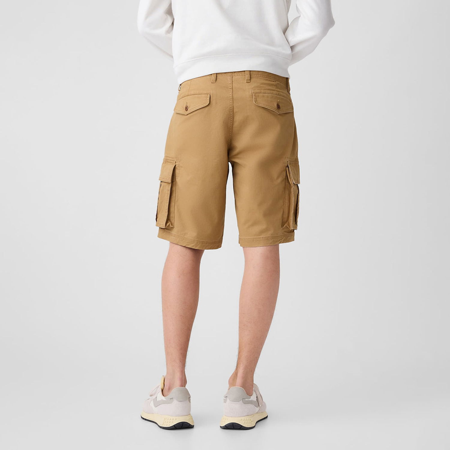 Šortky GAP Cargo Shorts Perfect Khaki Zelené | 866152-00, 1