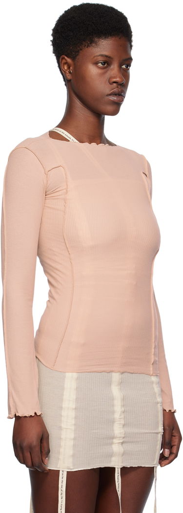 Tričko Baserange Baserange Omato Long Sleeve T-Shirt Ružová | TTML-RB-SP24, 1