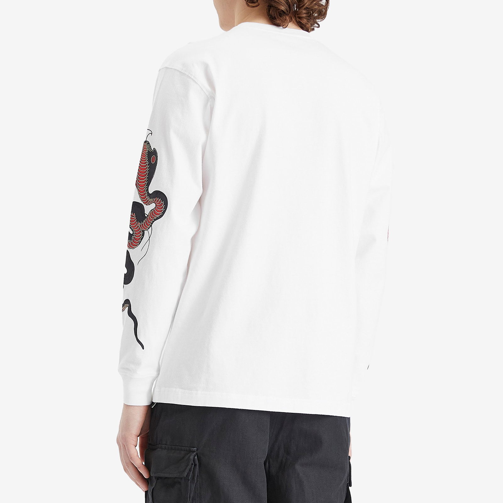 Maharishi Year Of The Snake Duality Long Sleeve T-Shirt, Size M