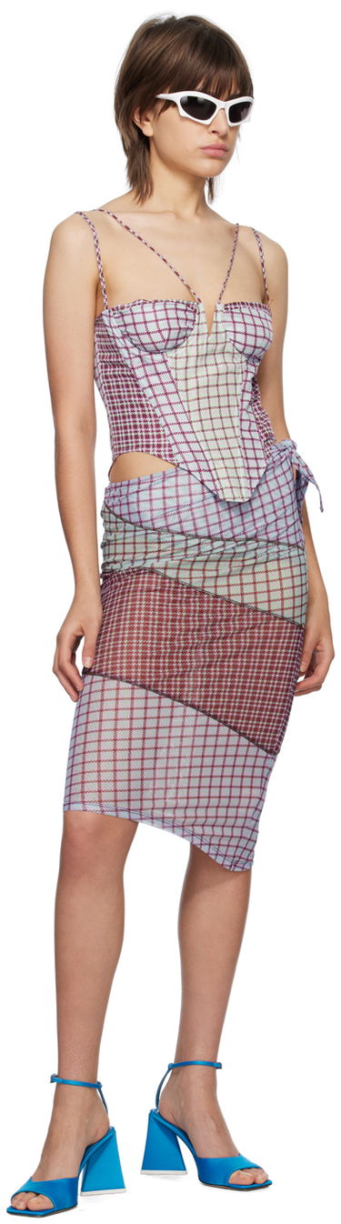 Sukňa Miaou Miaou Sienna Midi Wrap Skirt Rôznofarebný | 4031PM2BRS, 3