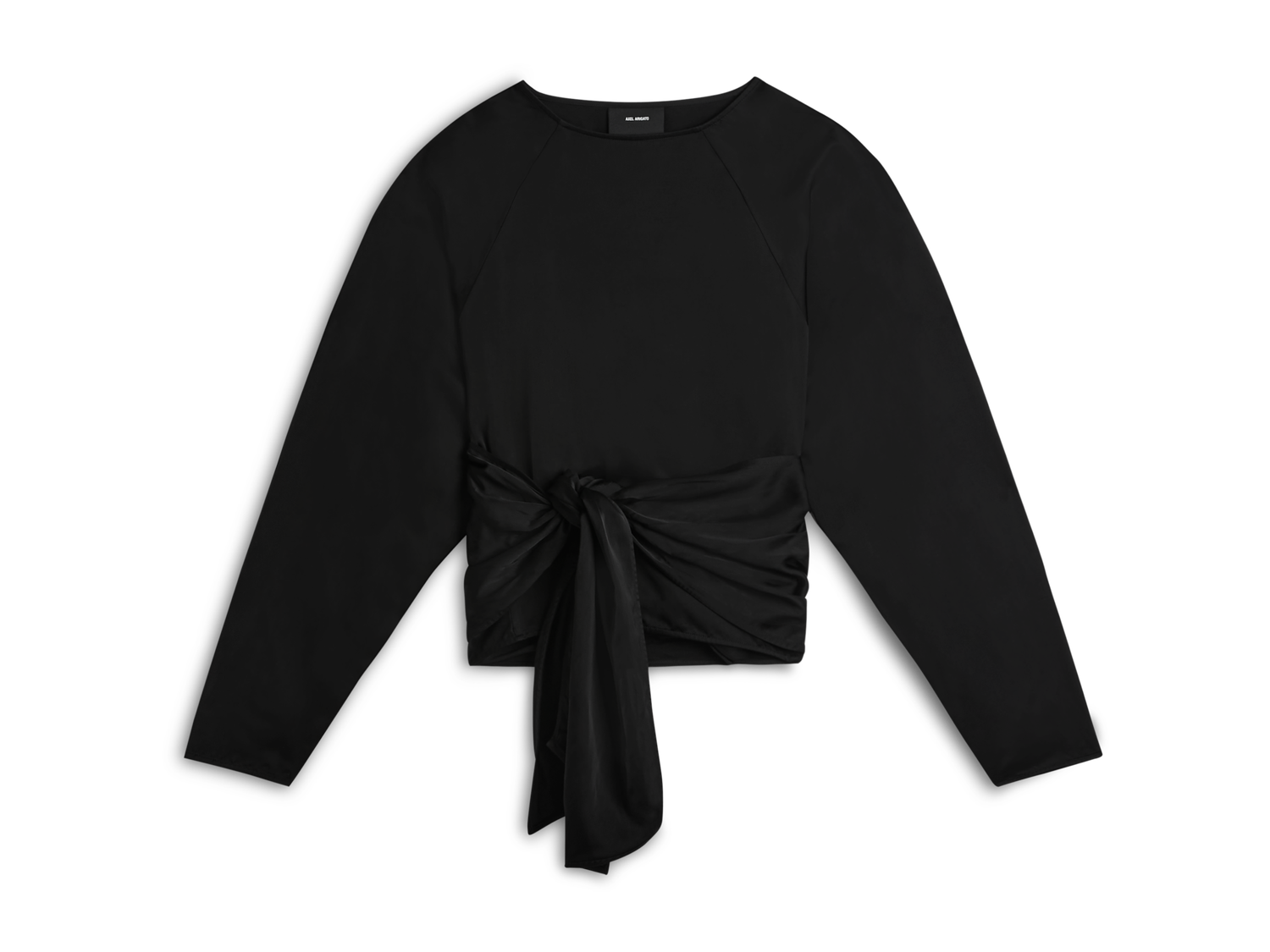 Tričko AXEL ARIGATO Diana Tie-Front Top Čierna | A2123001, 1
