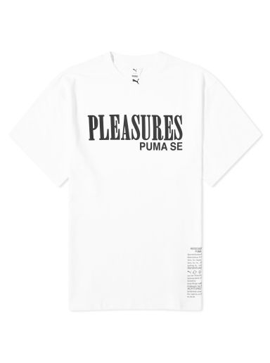 Tričko Puma Pleasures Typo Biela | 620878-02