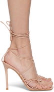 Gianvito Rossi Sylvie Lace-Up Heeled Sandals