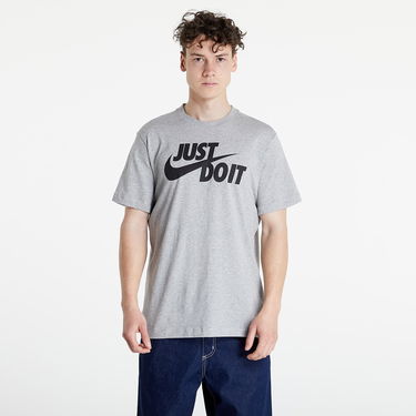 Tričko Nike Sportswear Just Do It Swoosh Tee Šedá | AR5006-063, 0