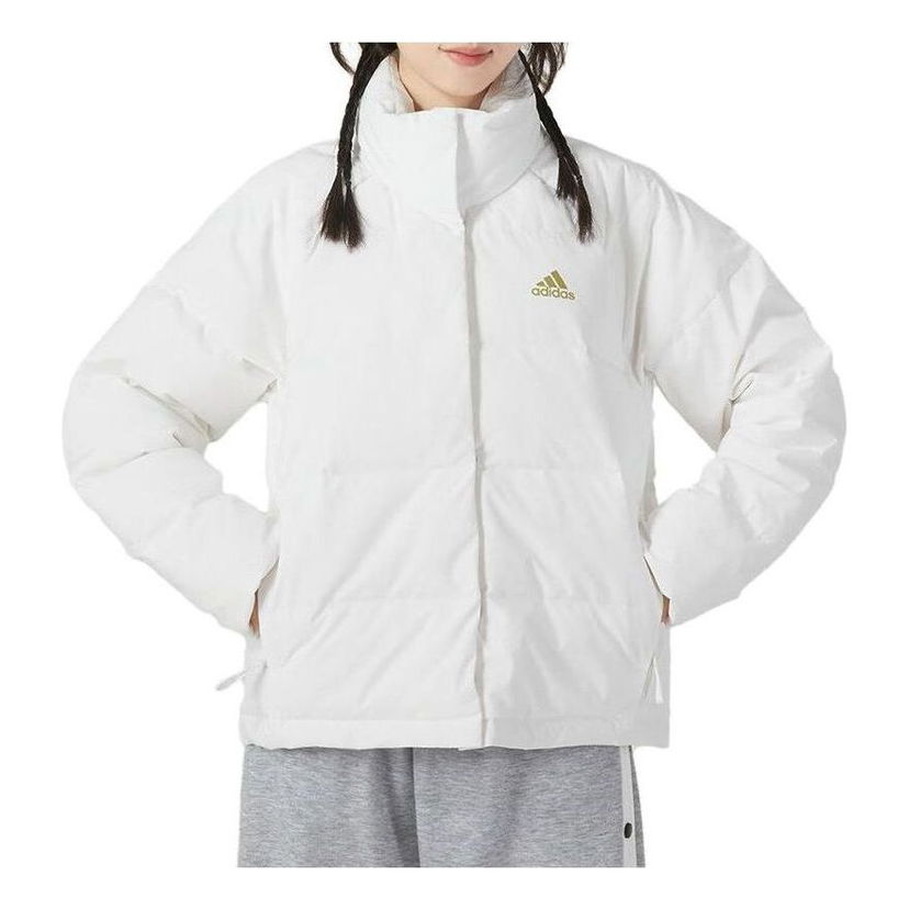 Prešívaná bunda adidas Originals Helionic Relaxed Down Jacket Biela | IK3195
