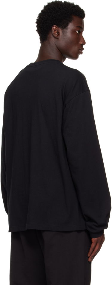 Tričko We11done We11done Neon Logo Long Sleeve T-Shirt Čierna | WD-TT2-25-754-U-BK, 2