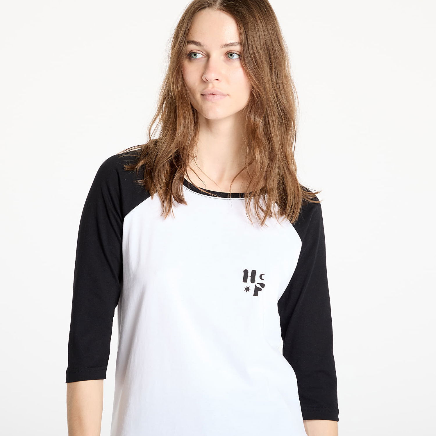 Tričko Horsefeathers Horsefeathers Kirby Baseball T-Shirt Čierna | SW942D, 1