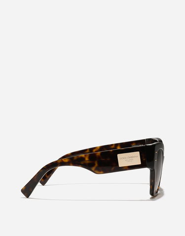 Slnečné okuliare Dolce & Gabbana Logo Plaque Sunglasses Hnedá | VG447BVP2139V000, 2