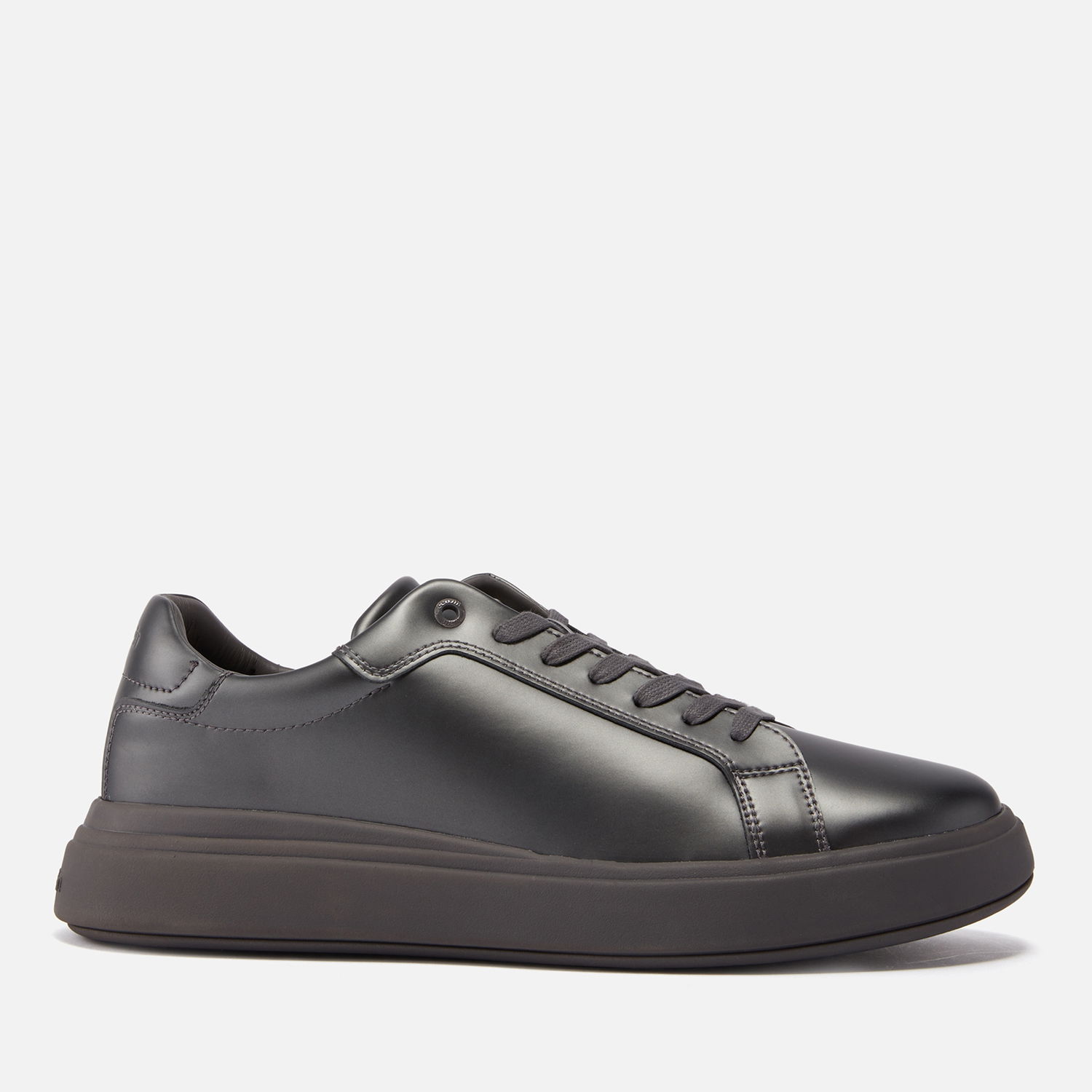 Tenisky a topánky CALVIN KLEIN Men's Leather Chunky Sole Trainers Čierna | HM0HM01390, 0