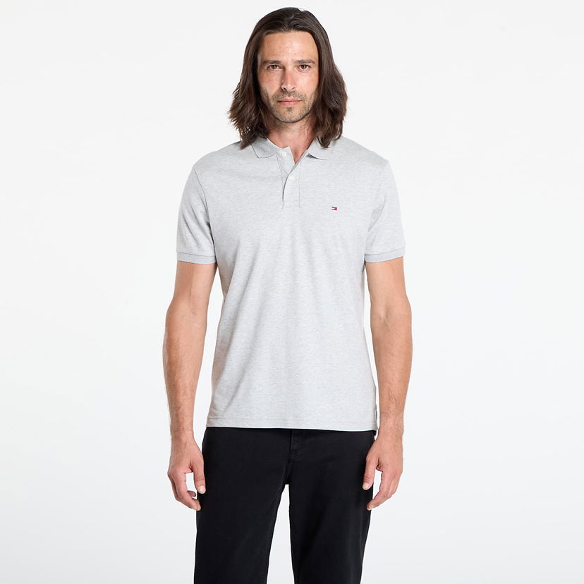 Polo tričko Tommy Hilfiger Tommy Hilfiger Liquid Cotton Polo Šedá | MW0MW39994 P01