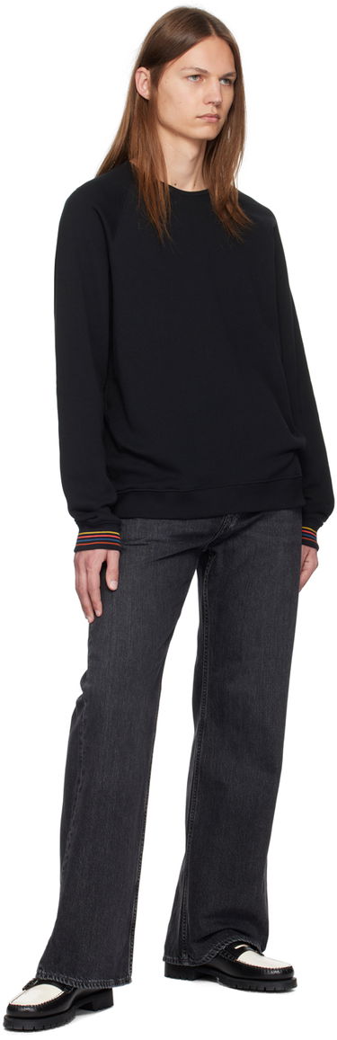 Sveter Paul Smith Paul Smith Artist Stripe Cuff Sweatshirt Čierna | M1A-2990M-AU807B-79, 3