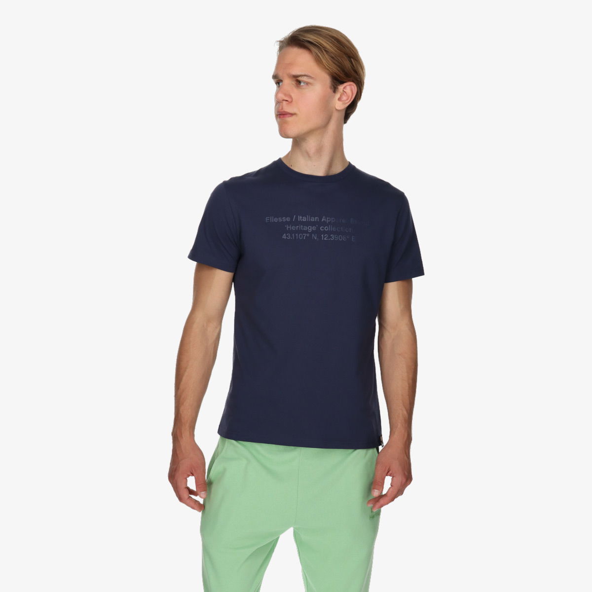Tričko Ellesse Heritage Collection Graphic T-Shirt Navy | ELA231M802-02, 0