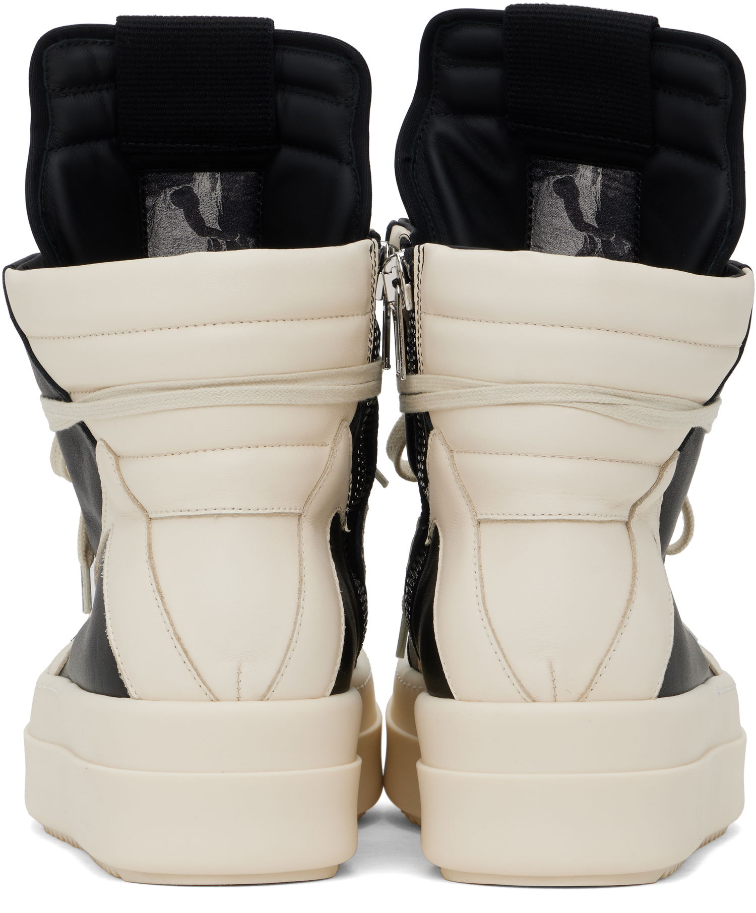 Tenisky a topánky Rick Owens Rick Owens Hollywood Mega Bumper Geobasket Čierna | RU01E5868 LCO, 1