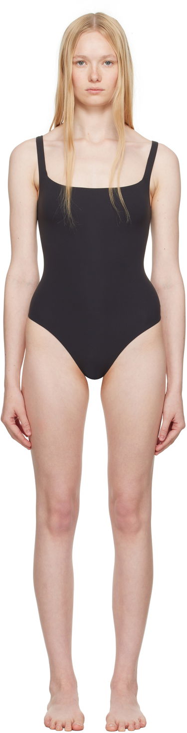 Body SKIMS SKIMS Fits Everybody Square Neck Bodysuit Čierna | BD-THG-9224, 0