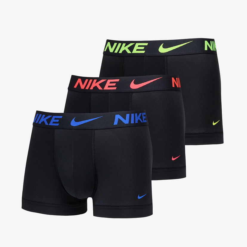 Boxerky Nike Dri-FIT Essential Micro Trunk 3-Pack Multicolor Čierna | 0000KE1156-PBR