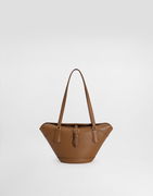 Dolce & Gabbana Capri Coffa Calfskin Tote Bag