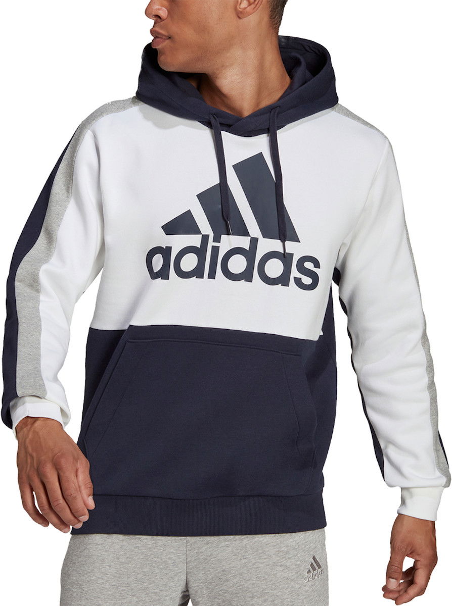 Mikina adidas Originals Essentials Colorblock Hoodie Biela | he4327, 0