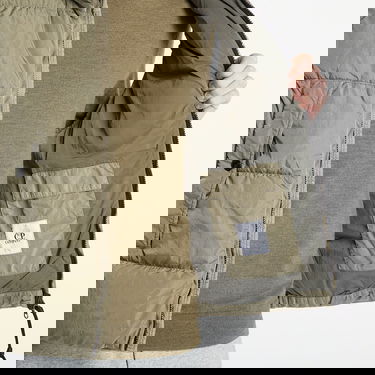 Vesta C.P. Company High-collar Puffer Vest Zelené | 19CMVE149A005904G-356, 3