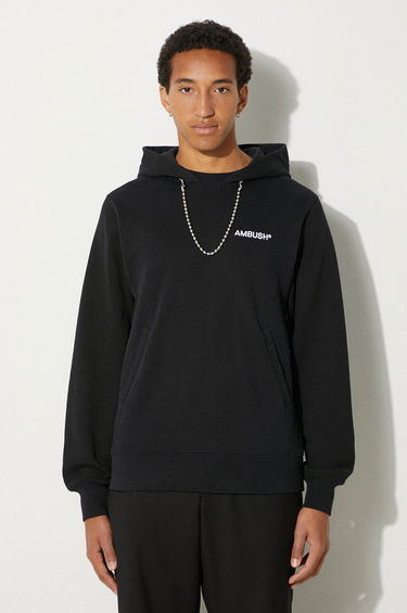 Mikina Ambush Ballchain Hoodie Čierna | BMBB001F24FLE0011001, 0