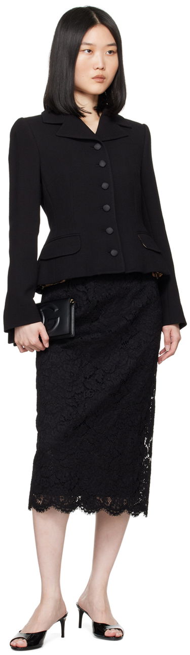 Peňaženka Dolce & Gabbana Padded  Jacket Čierna | F26AJT GDCL2, 4