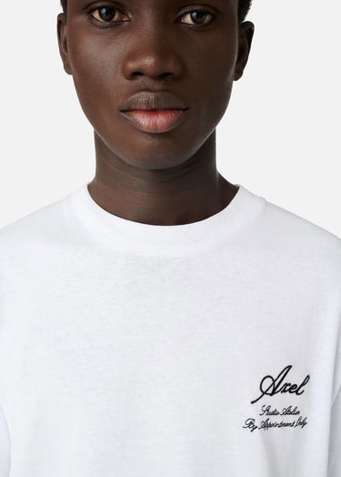 Tričko AXEL ARIGATO Atelier Graphic Print T-Shirt Biela | A3008001, 6