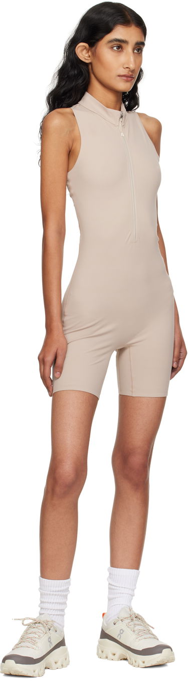 Body On Running Zendaya Edition Gloria Sleeveless Mock Neck Bodysuit Béžová | 1WF31040603, 3