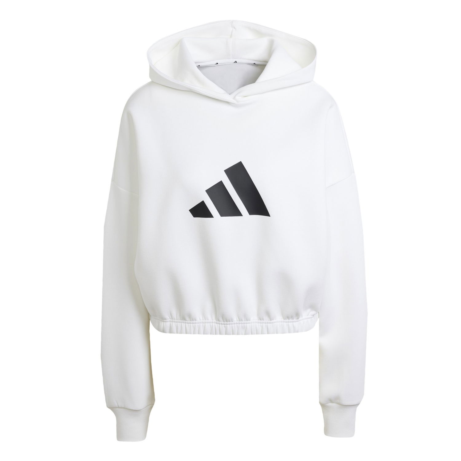 Mikina adidas Performance Cropped Hoodie Biela | JE0137, 0