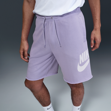 Mikina Nike Club Alumni Fleece Shorts Fialová | FQ4950-515, 1