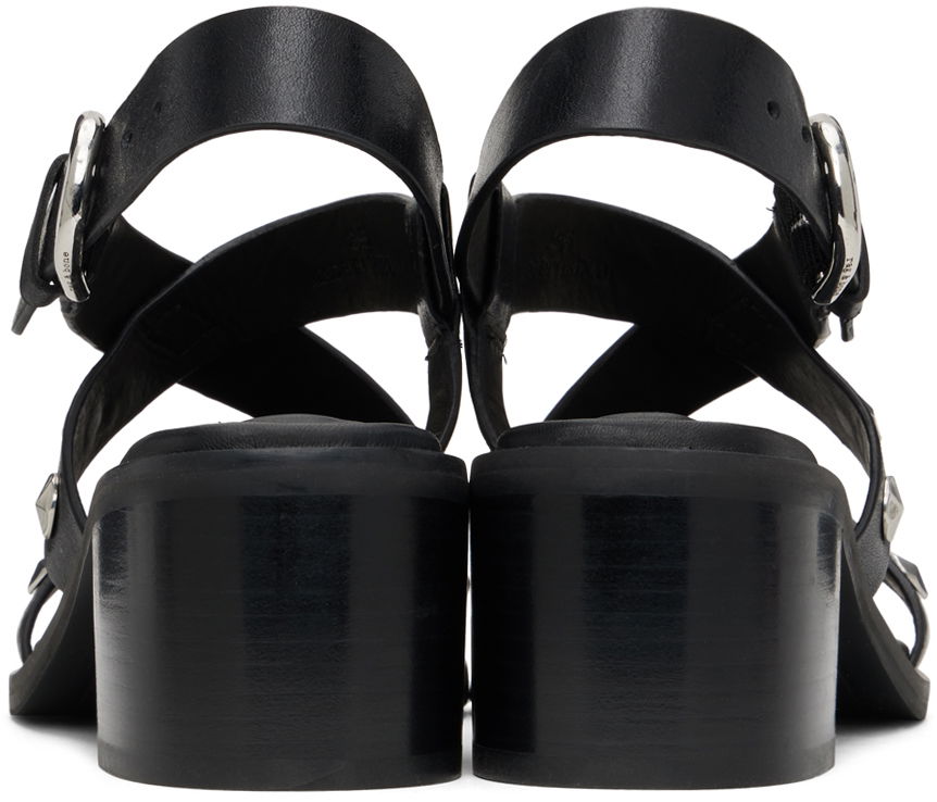 Doplnky rag & bone rag & bone Geo Stud Block Heeled Sandals Čierna | WFF24SF018TT18, 1