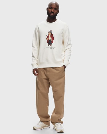 Mikina Polo by Ralph Lauren Sweatshirt Crew Biela | 710953718002, 1