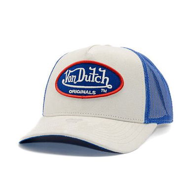 Šiltovka Von Dutch Von Dutch Trucker Boston Suede Cap Biela | VD-7030828, 0
