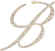 Crystal-Embellished "B" Monogram Single Earring