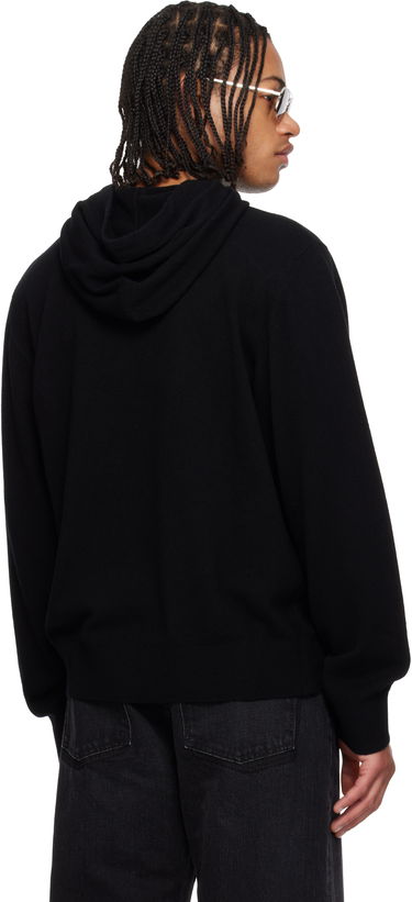 Mikina Givenchy Wool & Cashmere Embroidered Hoodie Čierna | BM90WP4YP3001, 2