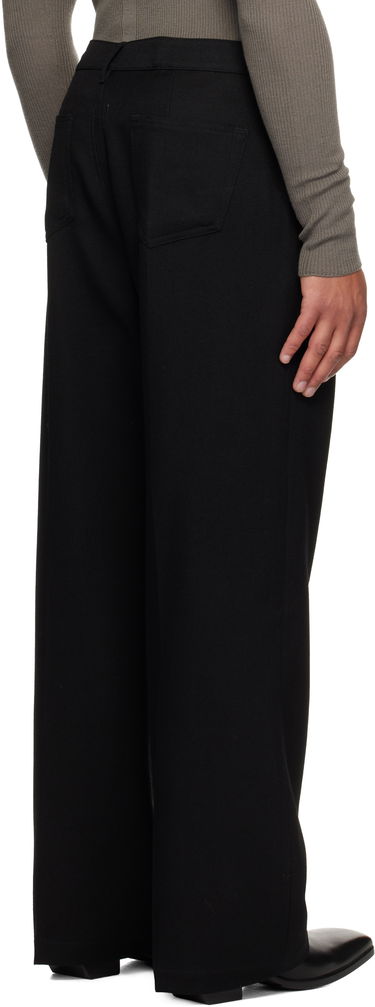 Nohavice Rick Owens Concordians Geth Wide-leg Twill Trousers Čierna | RU02E1333 WD, 2