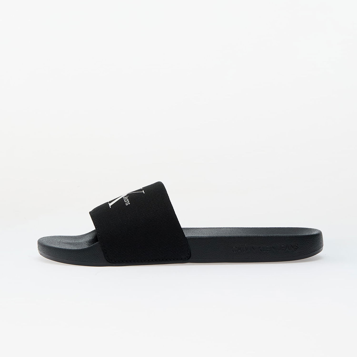 Tenisky a topánky CALVIN KLEIN Jeans Slide Monogram Wn Black Čierna | YW0YW01835 0GM, 0