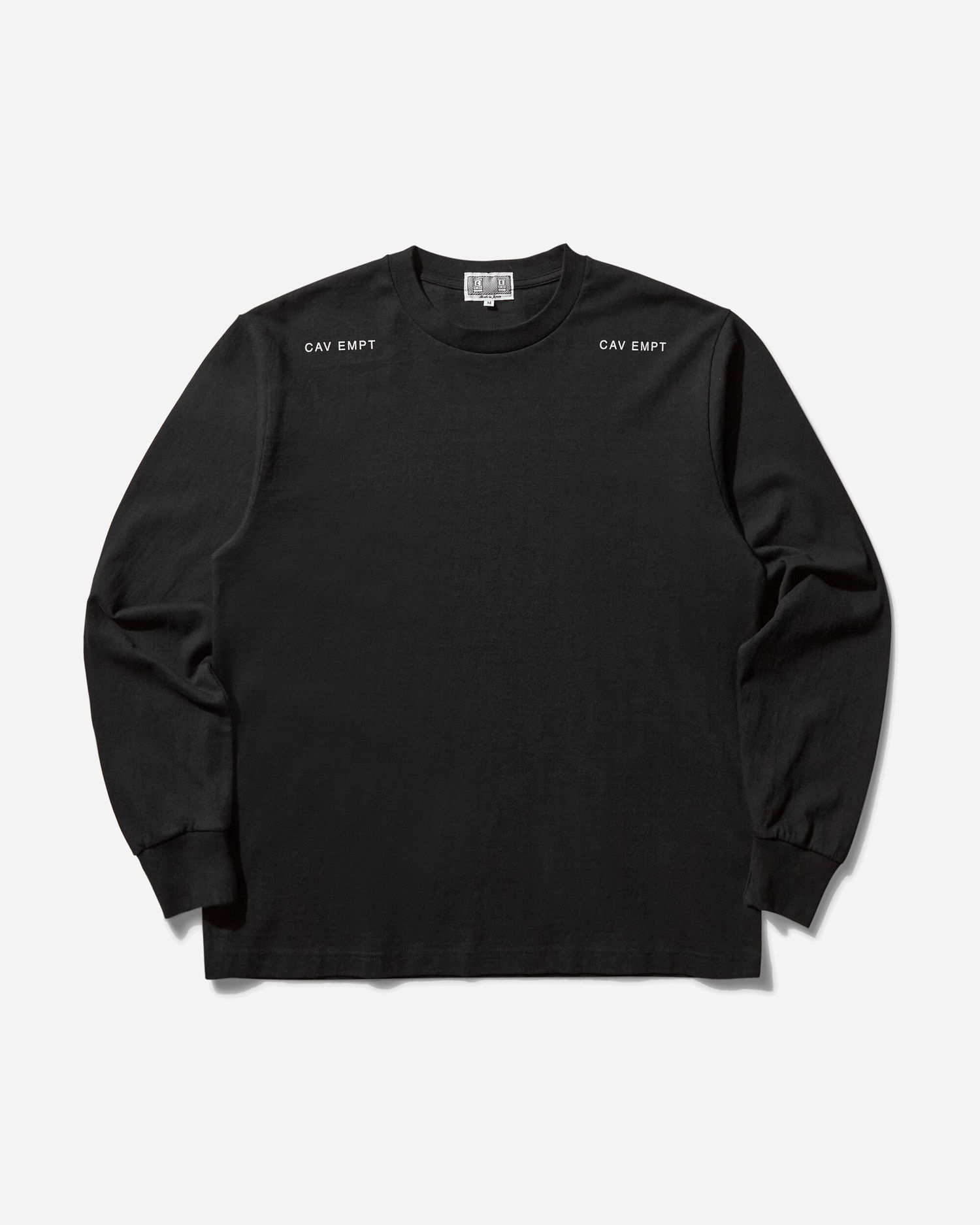 Tričko Cav Empt As Dark Plan Long Sleeve Tee Čierna | CES27LT01 BLACK, 1