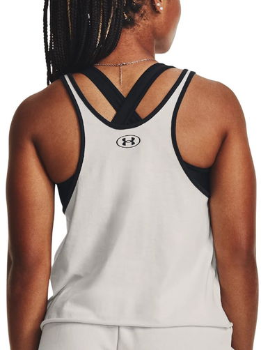 Tielko Under Armour Pjt Rck Q3 Arena Tank Biela | 1380185-114, 1