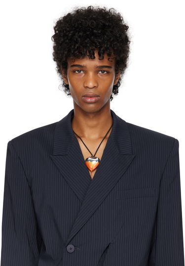 Náhrdelník Ottolinger Ottolinger Knotted Heart Pendant Necklace Oranžová | 12590022501, 3