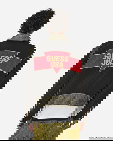 Bunda GUESS Nylon Moto Jacket Jet Black Čierna | M4GN15WFA20 JBLK, 3