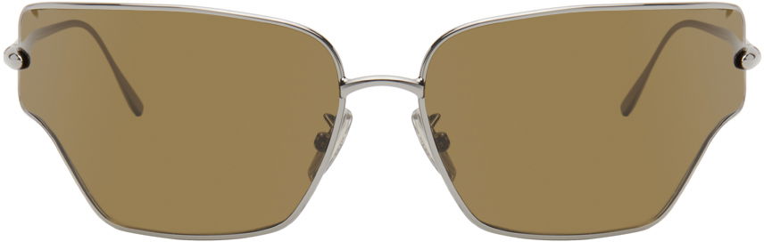 Slnečné okuliare Loewe Arch Sunglasses Metalická | LW40150U 192337179228, 0