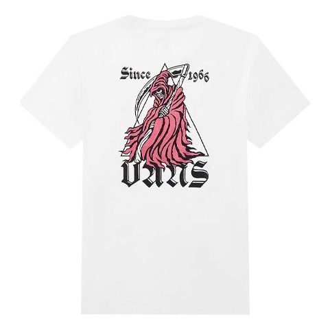 Tričko Vans Grim Reaper Graphic Short Sleeve T-Shirt Biela | VN0A4MM2WHT, 0