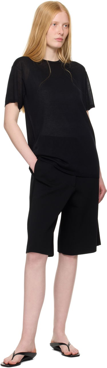 Šortky TOTEME TOTEME Knit Shorts Čierna | 253-WRB0305-YA0187, 3