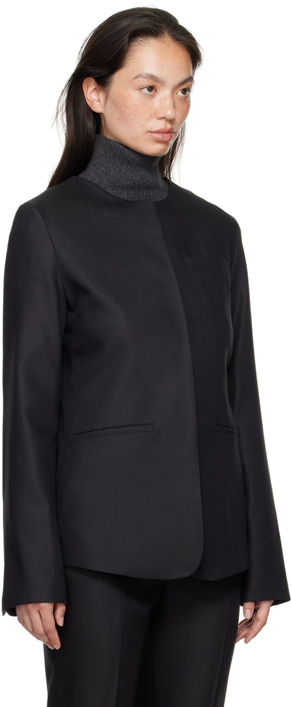 Bunda Loulou de Saison Loulou de Saison Lavena Blazer Čierna | LAVENA, 1