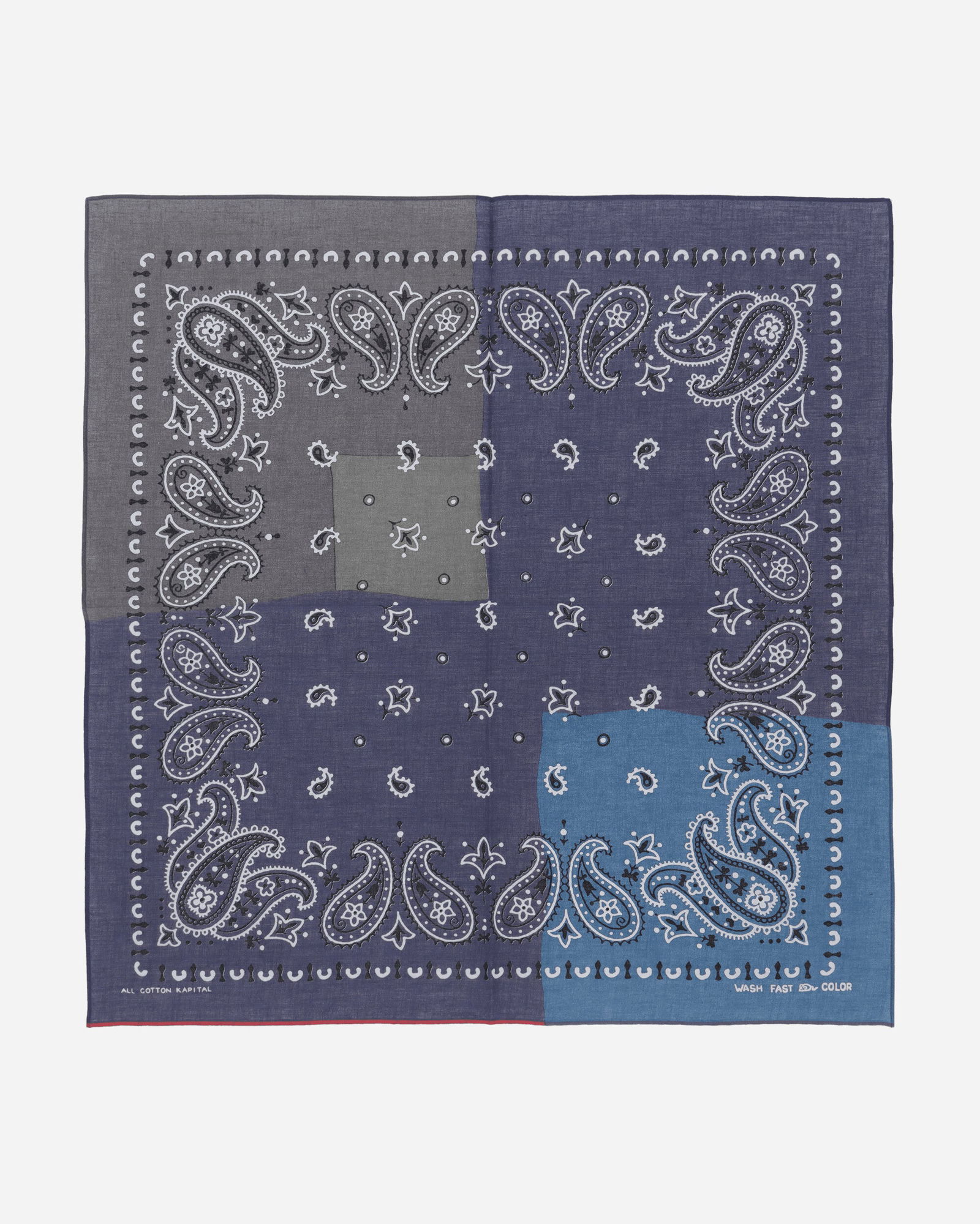 Patchwork Paisley Print Bandana