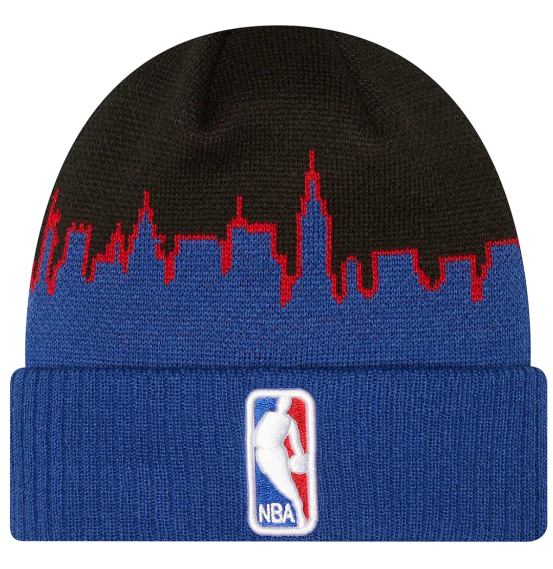 Kulicha New Era New Era Logo Tipoff Knit Beanie Modrá | 60289681-60289681, 0