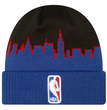 Kulicha New Era New Era Logo Tipoff Knit Beanie Modrá | 60289681-60289681, 0